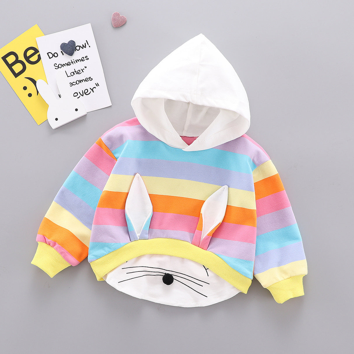 Children's Clothing Long-Distance Ear Hooded Clothing