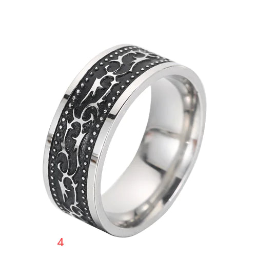 Titanium Steel Ring for Men
