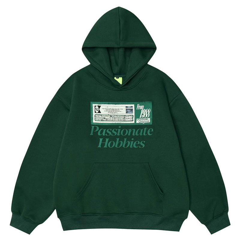 Creative Retro Nostalgic Printed Sweater