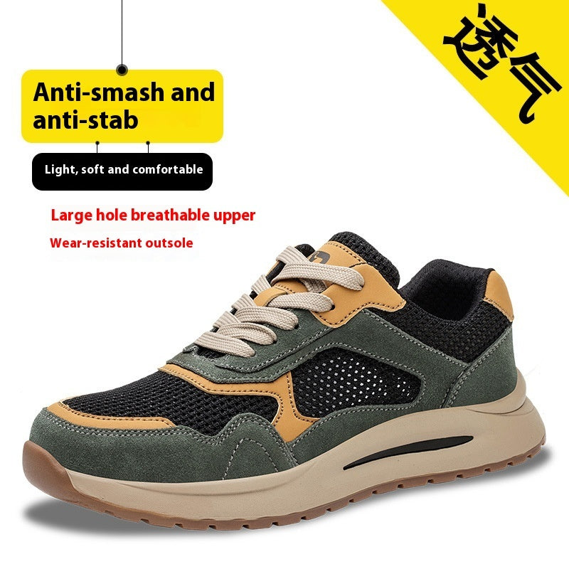 Anti-penetration Lightweight Breathable Protective Footwear