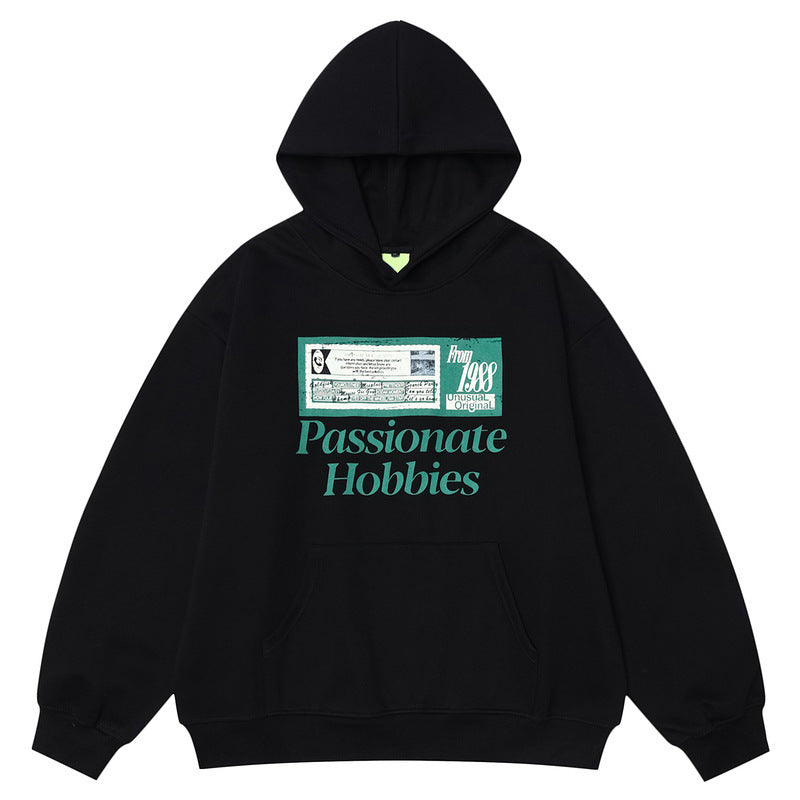 Creative Retro Nostalgic Printed Sweater