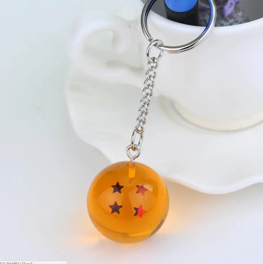 Dragon Ball Keychain, Creative Pendant, 1-7 Star Balls