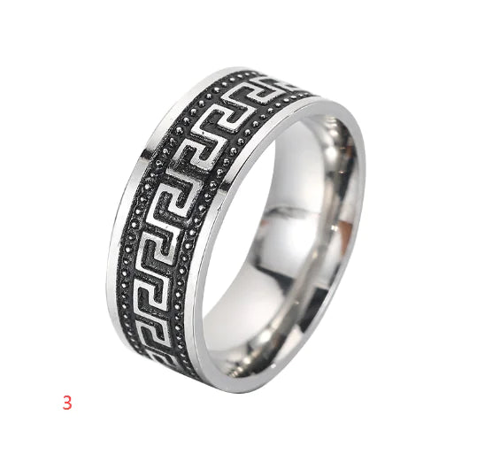 Titanium Steel Ring for Men