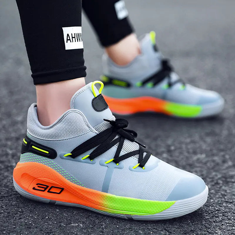 New High-Top Basketball Shoes for Couples (Men's Size)