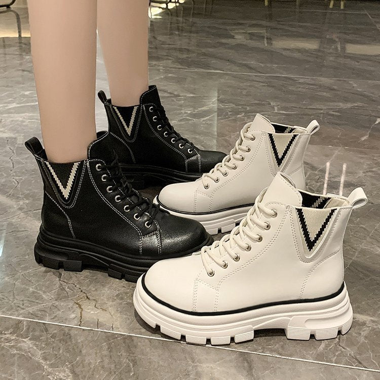 Autumn Thick Soled Casual Sports Sneakers