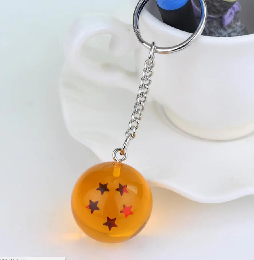 Dragon Ball Keychain, Creative Pendant, 1-7 Star Balls