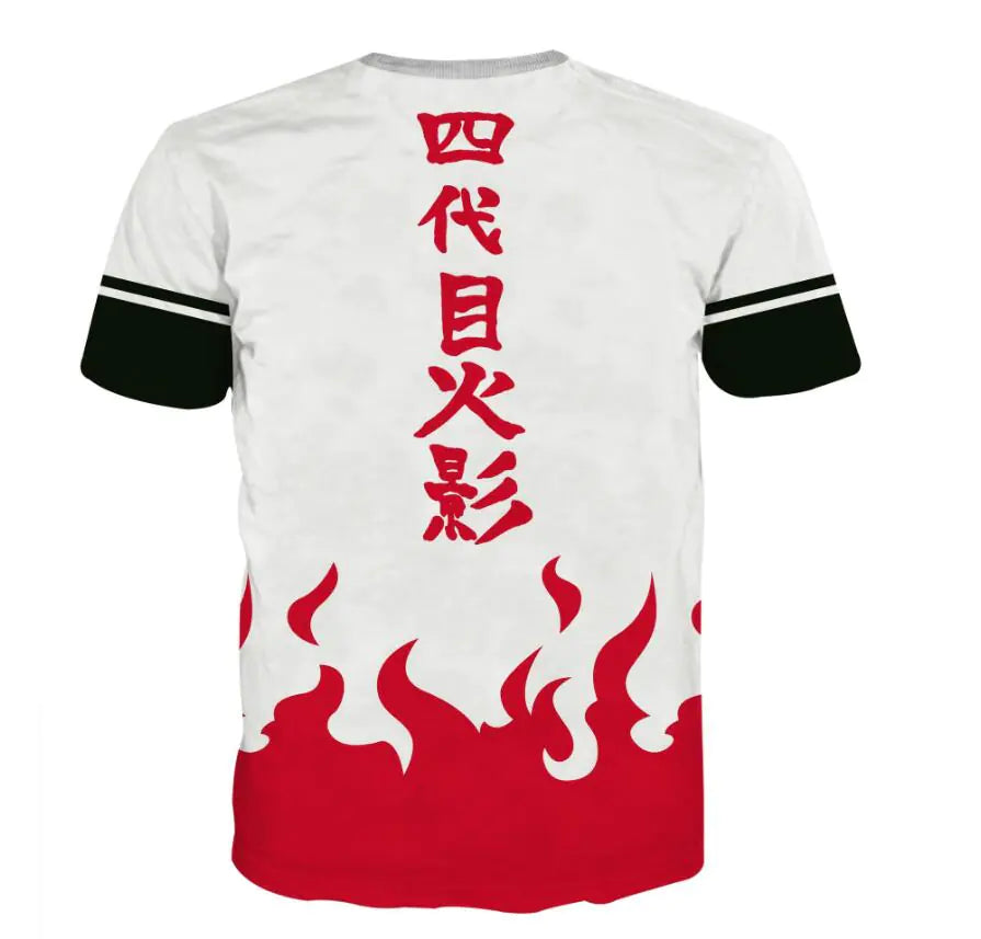 Fashionable Naruto Printed Short Sleeve Shirt