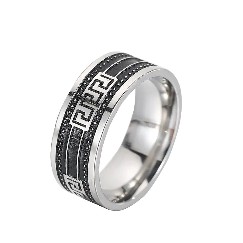 Titanium Steel Ring for Men