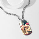 Personalized Photo Necklace for Men