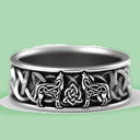 Vintage Werewolf Ring for Men