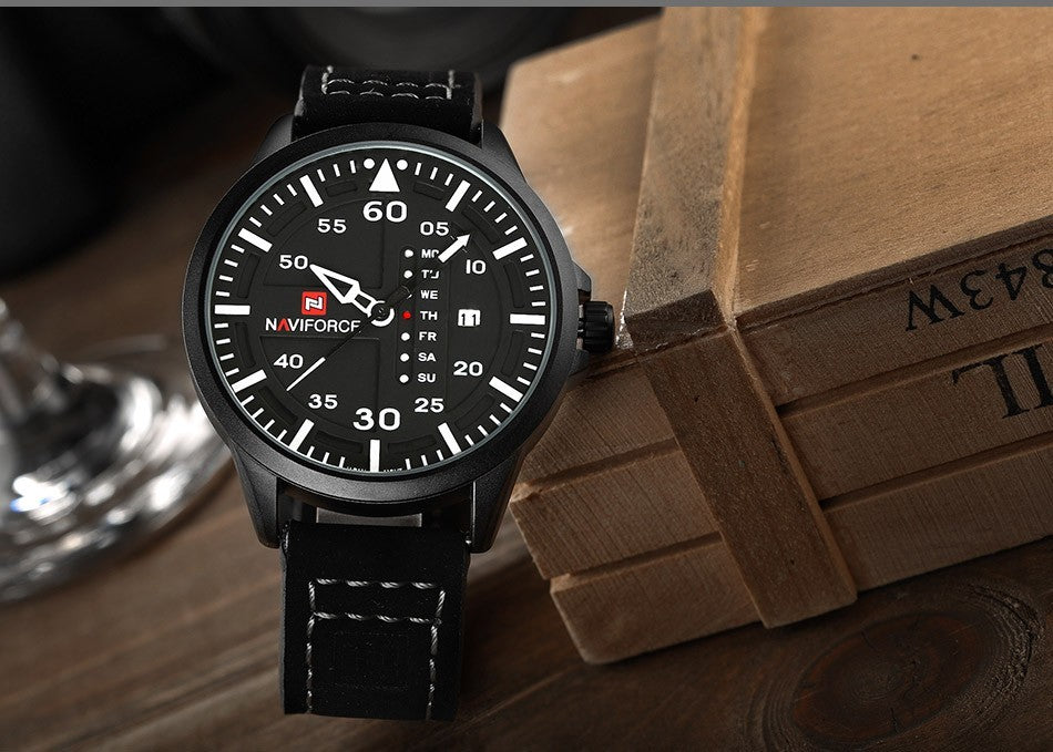 Top Luxury Brand NAVIFORCE Men Sports Watches