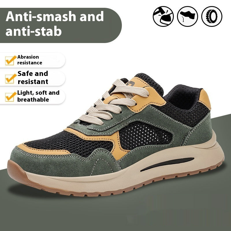 Anti-penetration Lightweight Breathable Protective Footwear