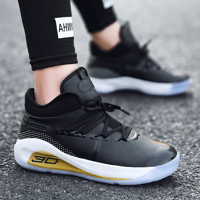 New High-Top Basketball Shoes for Couples (Men's Size)