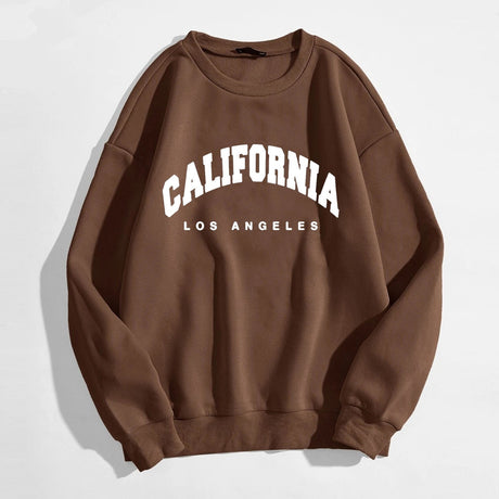 Womens Hoodies Long Sleeve Graphic Letters Print
