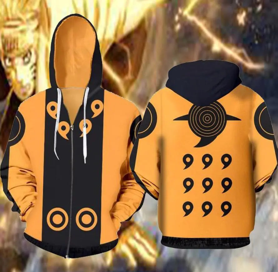 Hooded Sweatshirt Naruto Jacket