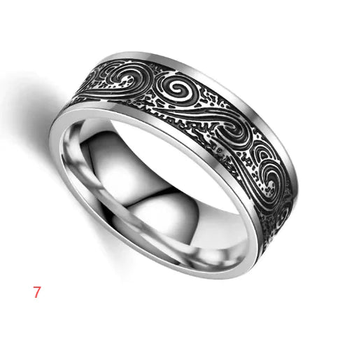 Titanium Steel Ring for Men