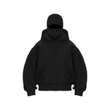 Fleece-lined Double Hooded Sweater