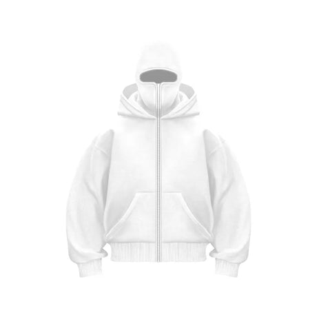 Fleece-lined Double Hooded Sweater