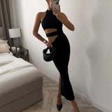 Women's TR Fabric Fitted Dress