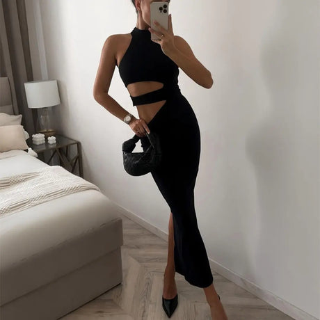 Women's TR Fabric Fitted Dress