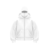 Fleece-lined Double Hooded Sweater