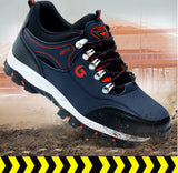 Men's Steel Toe Safety Shoes - Anti-Puncture & Durable