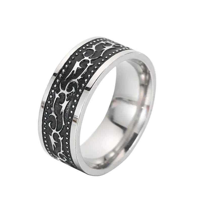 Titanium Steel Ring for Men