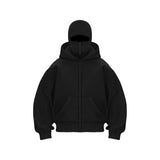 Fleece-lined Double Hooded Sweater