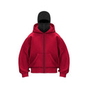 Fleece-lined Double Hooded Sweater