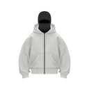 Fleece-lined Double Hooded Sweater