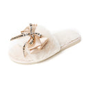 Non-slip Fur Shoes with Cotton Drag Design