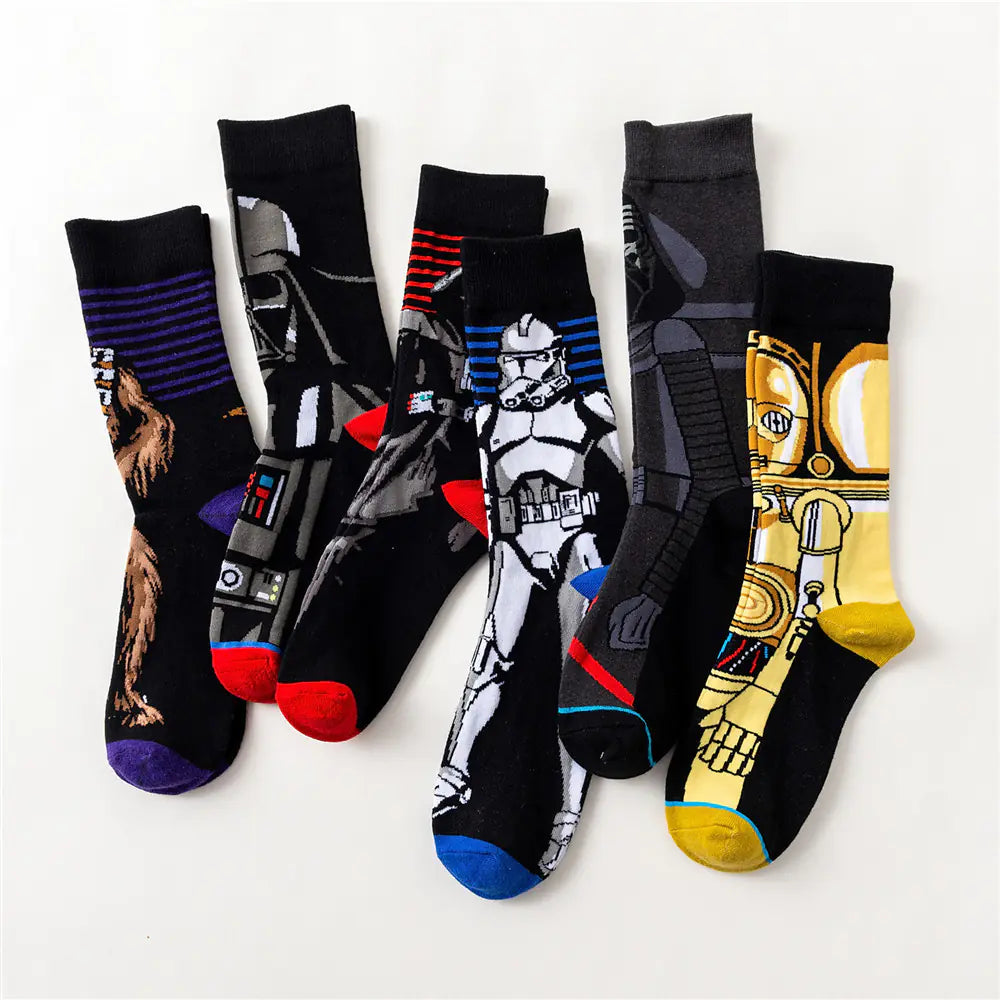 Star Wars Themed Socks, Long Socks