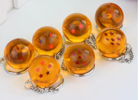 Dragon Ball Keychain, Creative Pendant, 1-7 Star Balls