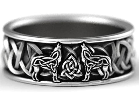 Vintage Werewolf Ring for Men