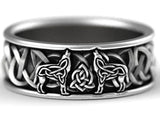 Vintage Werewolf Ring for Men