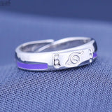 Naruto Hinata Ring S925 Silver Jewelry Anime Merchandise