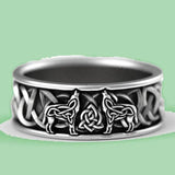 Vintage Werewolf Ring for Men