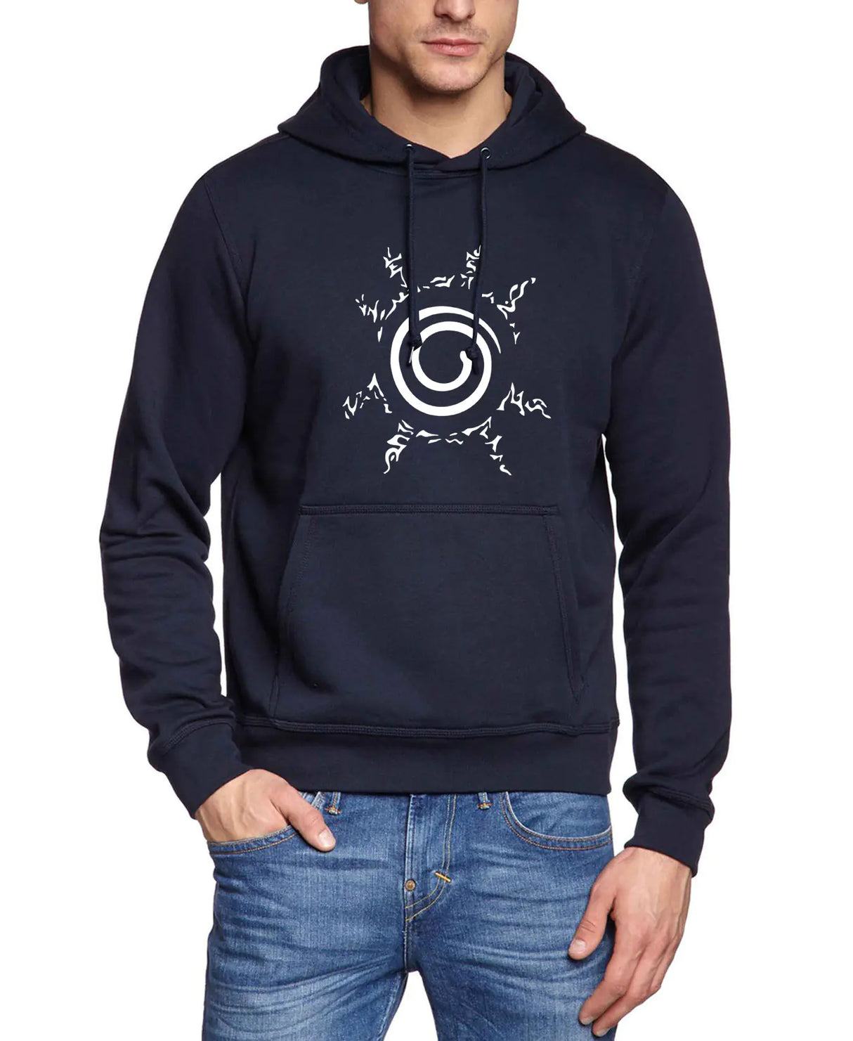 Naruto Uzumaki Hoodie for Men, Pullover Sweatshirt